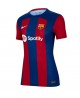 Günstige Barcelona Alejandro Balde #3 Heimtrikot Damen 2023-24 Kurzarm